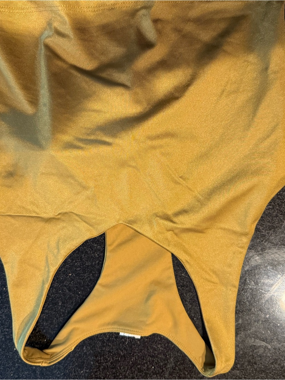 Fabletics Gold Racerback Sports Bra - Picture 2 of 2